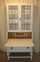 Writing bureau desk and cabinet / bookcase - SOLD
