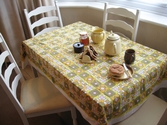 White table and chairs set, useful for many occasions - SOLD