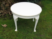 Lovely round White table - SOLD