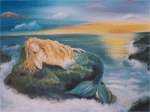 The sleeping mermaid
